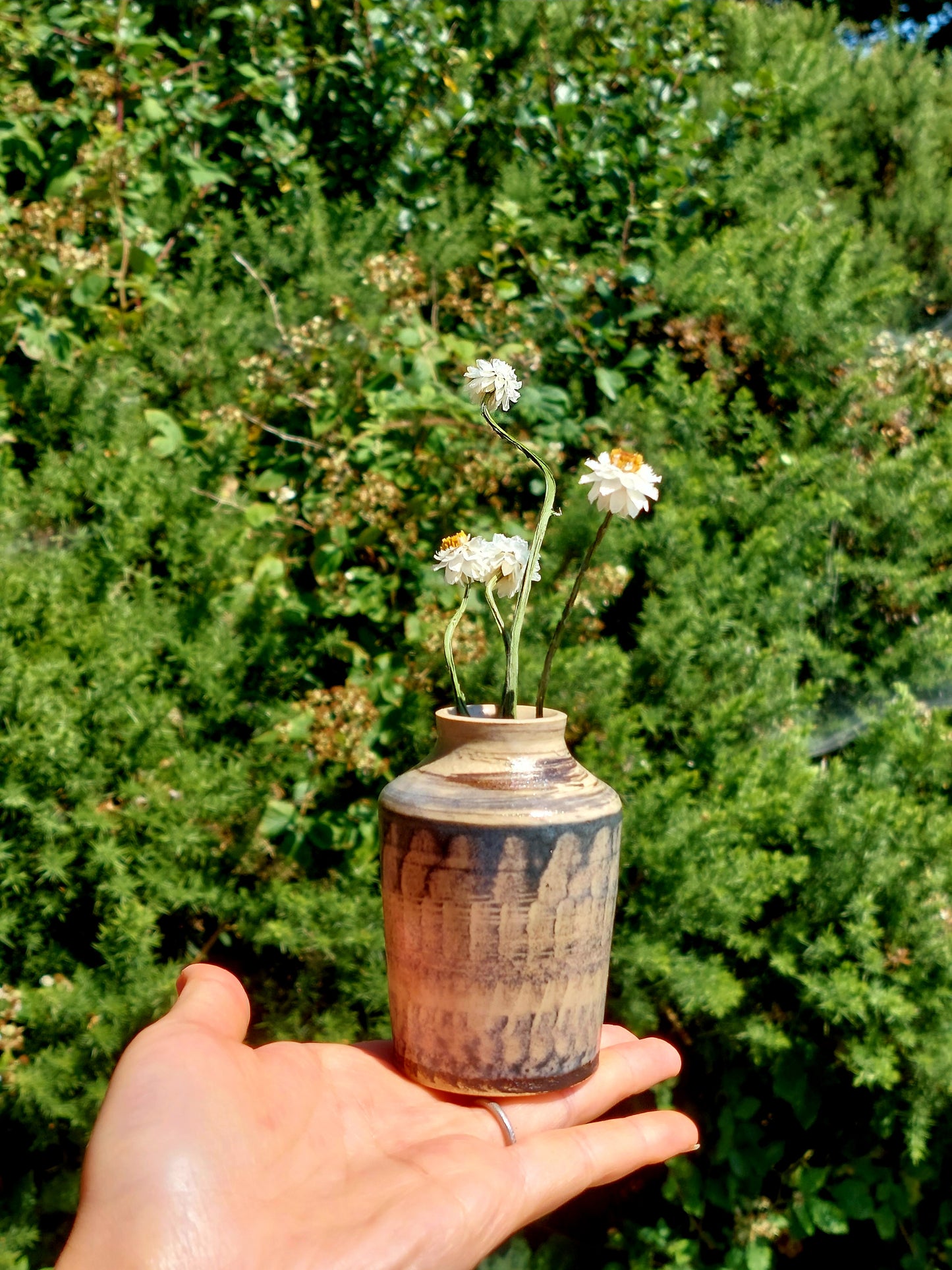 Black and white vase
