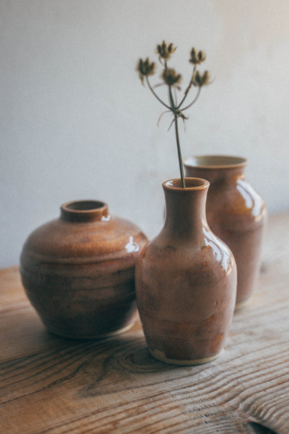 Collared Bud Vase